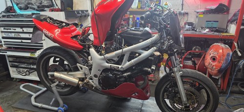 Suzuki sv650 red nut read - suzuki,
