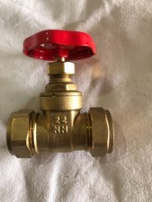 22mm Gate Valve Brass