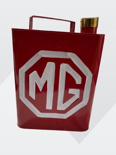 Square petrol can brass - mg',