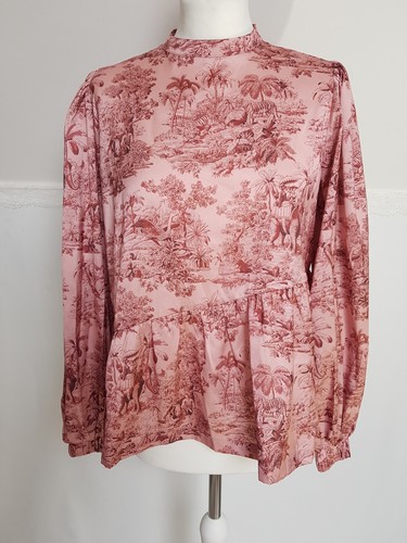Object blouse puff sleeve - blouse,
