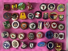 NON-LEAGUE LAPEL BADGES A-G