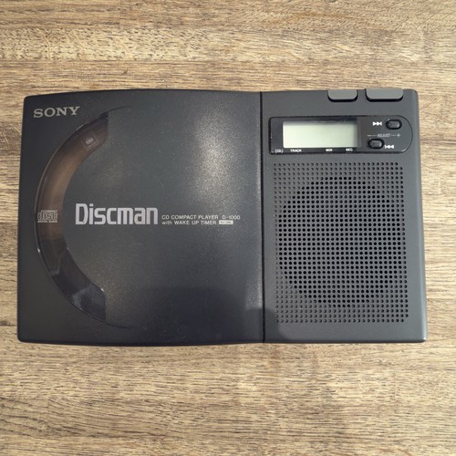 Vintage sony discman 1000 cd - vintage,