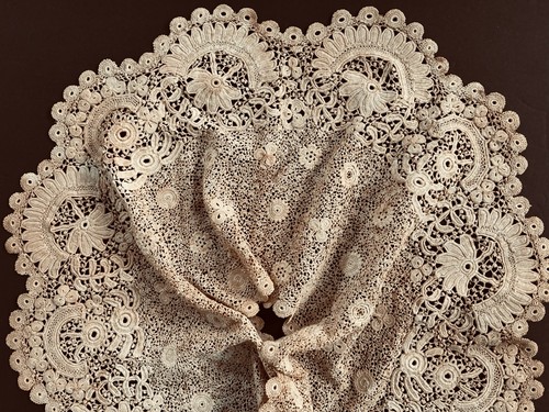 Irish crochet lace collar - crochet,