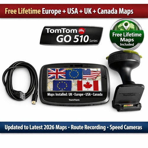 Tomtom gps 510 - sat, nav
