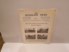 Roadless News March-April 1939 Case L bulldozer crawler tractor brochure