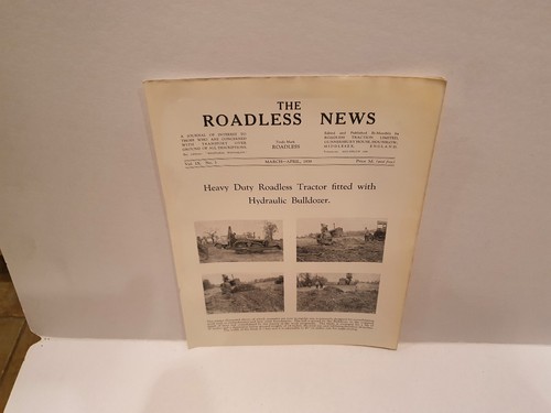Roadless news march april 1939 - roadless,