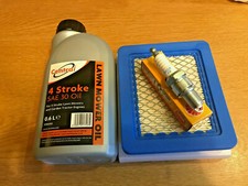 Belle PCLX320 Wacker Plate engine  Service Kit Oil Air filter & Sparkplug new 
