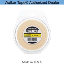Walker 1"x 12yards Ultra Hold Roll Tape, Double Sided Adhesive, Toupee Tape