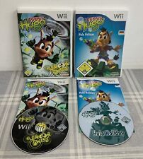 Nintendo Wii Agent Hugo Lemon Twist + Hula Holiday 