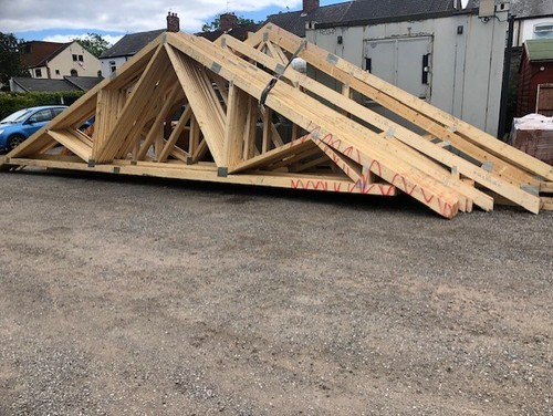 Timber roof trusses by - roof,