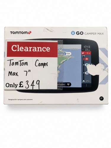 Tomtom camper max sat - go, 7″