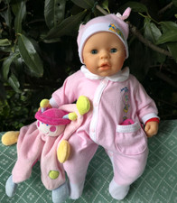 Zapf Doll Little Chou Chou 42cm Baby Doll 2001 + Accessories LOT 08 in Green, Doll