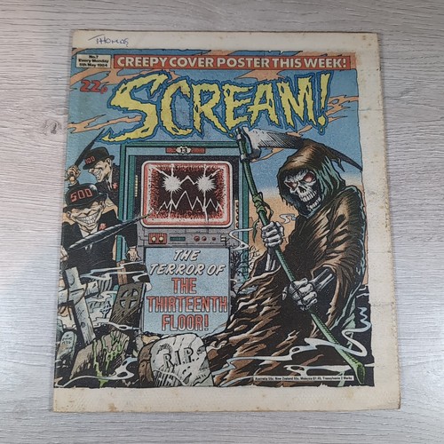 Scream comic issue number - comic,