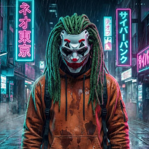 Clown joker halloween - halloween, mask
