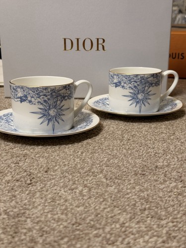 Dior blue white tea - &, /
