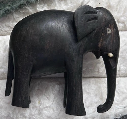 Vintage hand carved small - carved,