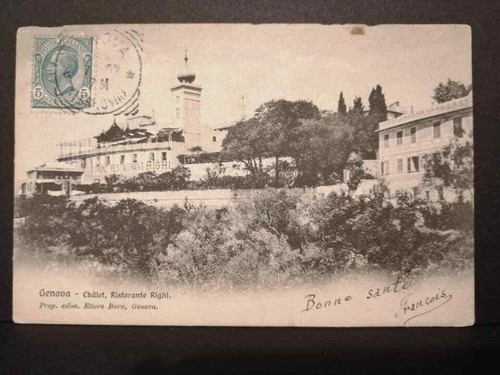 Postcard genoa chalet - genoa,