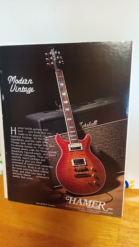 Vintage hamer archtop - archtop,