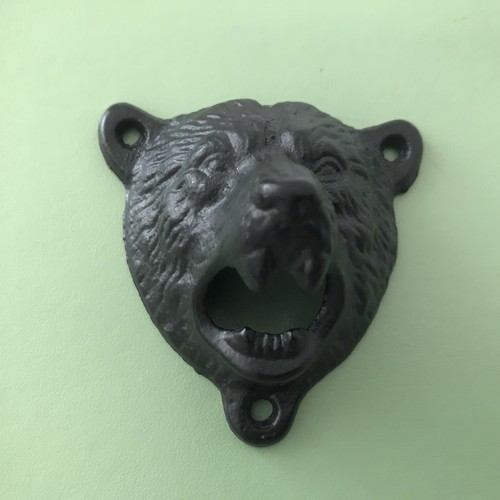 Bear head bottle opener - bear,