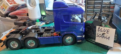 Tamiya scania 6x4 - 6x4, blue