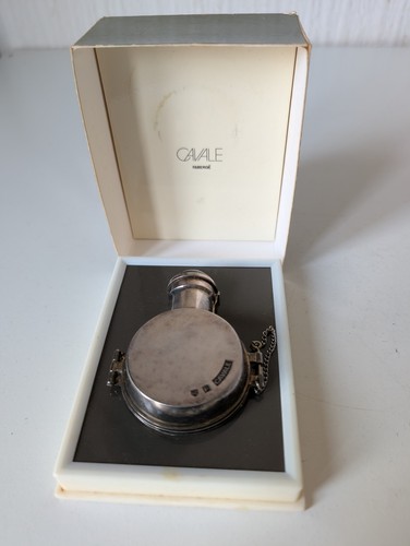 Vintage silver plated perfume - vintage,