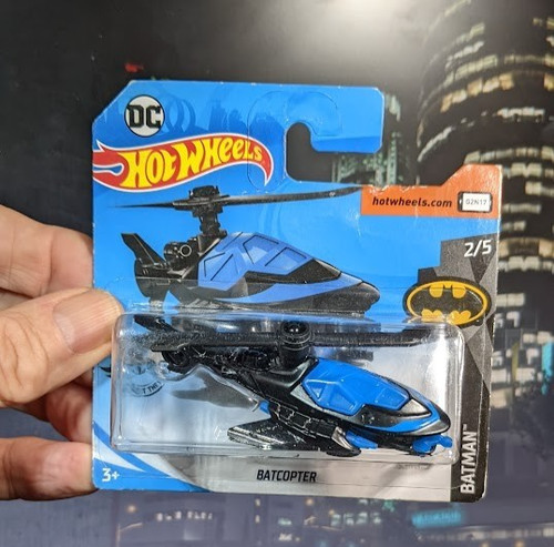 Batman batcopter hot wheels - batman,