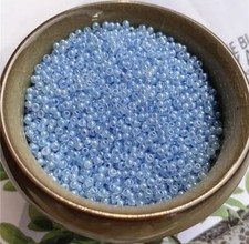 2mm 11/0 Sky Baby Blue Round