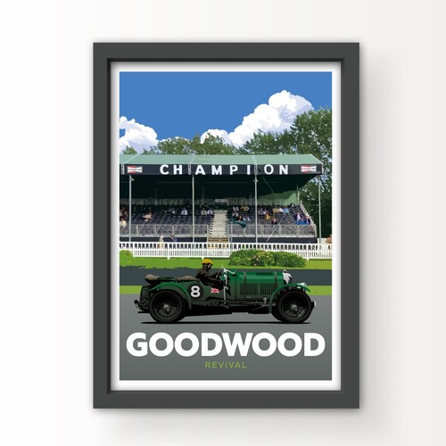 Goodwood revival bentley - revival,
