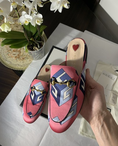 Gucci flat mules loafers shoes - gucci,