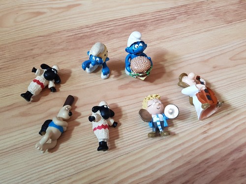 Vintage toy bundle smurfs - vintage,