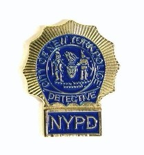 NEW YORK POLICE DETECTIVE PIN