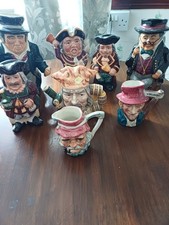 8 Toby Jugs