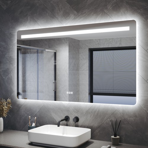 Illuminated large led bathroom - illuminated,