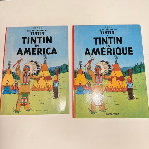 Vintage tintin america lot - vintage,