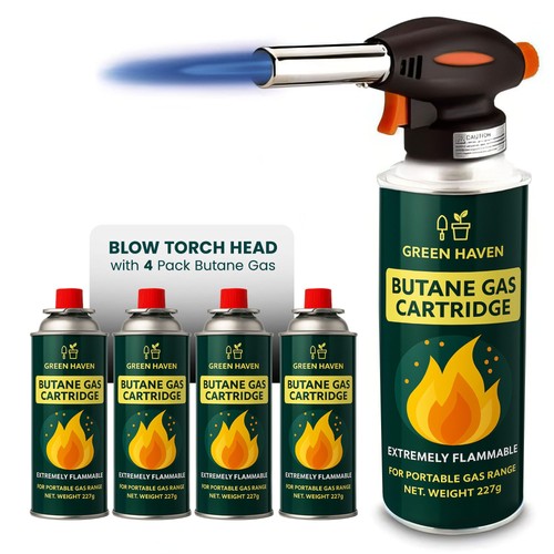 Green haven blow torch - green, for