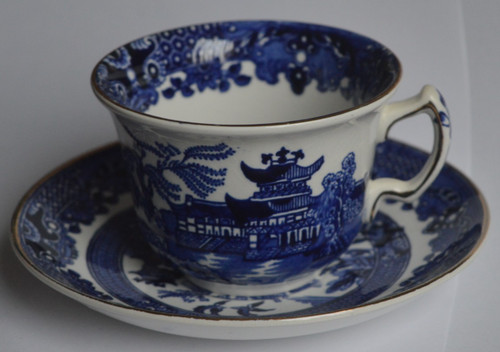 Burleigh ware blue willow - burleigh, tea