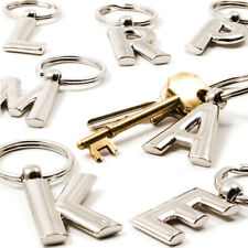 ALPHABET METAL KEYRING Initial