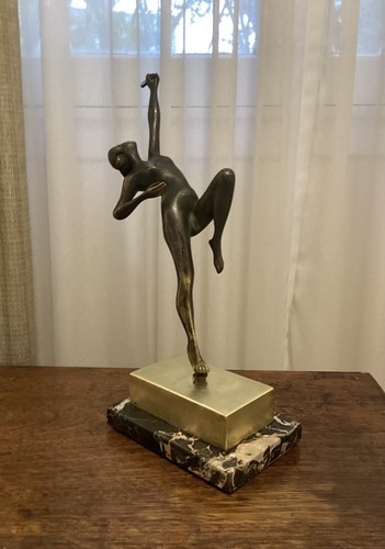 Art deco 1930s bronze - art,