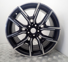 BMW i4 G26  19" BLACK DIAMOND CUT ALLOY WHEEL RIM 8747305 (F-1)