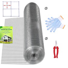 1/2''x36''x100' Hardware Cloth Wire Mesh Galvanized Welded Rolls Rabbits Fencing