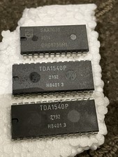 2 X genuine TDA1540P DAC chip