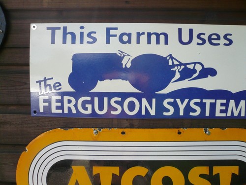 Enamel sign ferguson - ,ferguson, t20