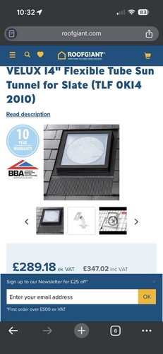 Velux sun tunnel tlf ok14 - tlf, 2010