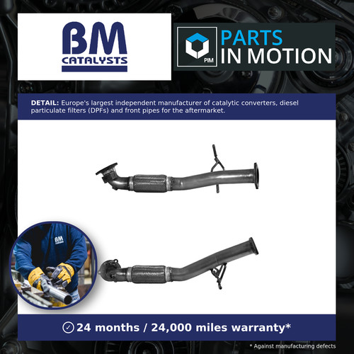 Exhaust front down pipe - front, fits