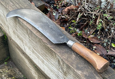 Vintage Large W C Till Ltd 11" Billhook Slasher Hedgelaying Garden Old Tool