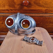 Watchmen Nite Owl Twin Face Flip-Up Watch Untested And Sunglass Case 2008 DC 