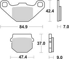SBS Brake Pads Front For