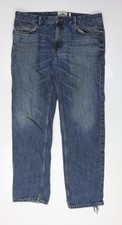 Mantaray Men's Blue Straight Jeans Size 36R