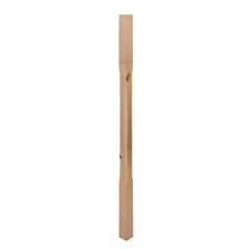 Stop Chamfered Stair Balusters Chamfered Pine 32mm Trade Pack of 20 Spindles