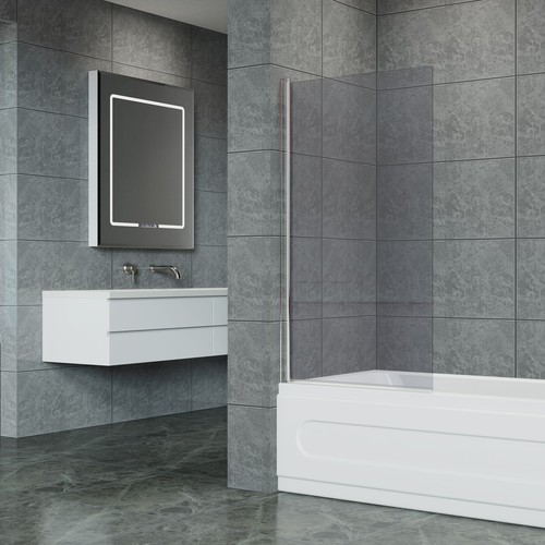 80cm pivot shower - 80cm,